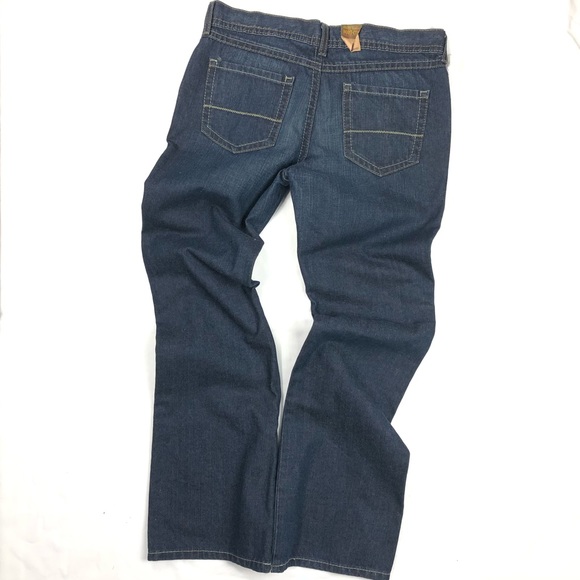 NEW OLD NAVY Bootcut Denim Blue Jean Pants Size 8 - Picture 2 of 4